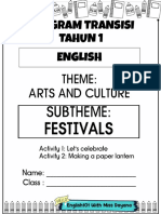 7.1 - Theme Arts and Culture - Subtheme Festivals - Program Transisi Tahun 1