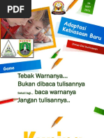 Materi Adaptasi Kebiasaan Baru