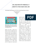 Proceso de Adquisición Predial y Reasentamiento Por Parte Del Idu