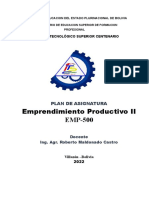 Plan Semestral Asig. Emprendimientos Productivos