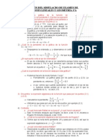 Solución Del Simulacro de Funciones Lineales y Geometría-3ºA