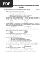 Section A: Paper 4: Energy Performance Assessment For Equipment and Utility Systems