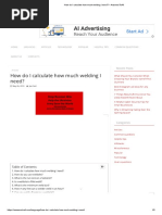 How Do I Calculate How Much Welding I Need - AnswersToAll