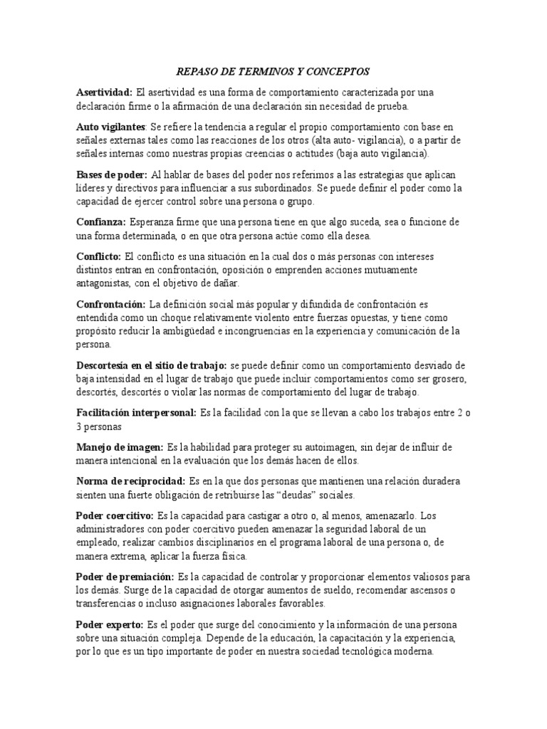 Bases del Poder y su Influencia Social | PDF | Poder (social y político ...