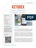 Manual práctico de la sedación con Ketodex (Ketamina y Dexmedetomidina