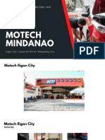 "Quality Comes First Before Our Name Goes Out.": Motech Mindanao