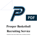 Prosper Basketball Revenue Project
