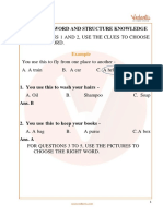 Ieo English Olympiad Sample Question Paper 1 Class 2