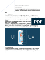 Diferencia entre diseño UI y UX
