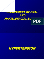 Department of Oral AND Maxillofacial Surgery