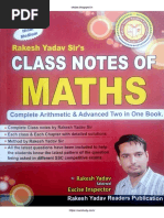 Rakesh Yadav Class Notes Math in Hindi PDF