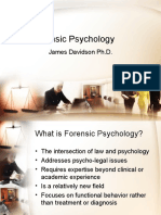 Forensic Psychology Presentation