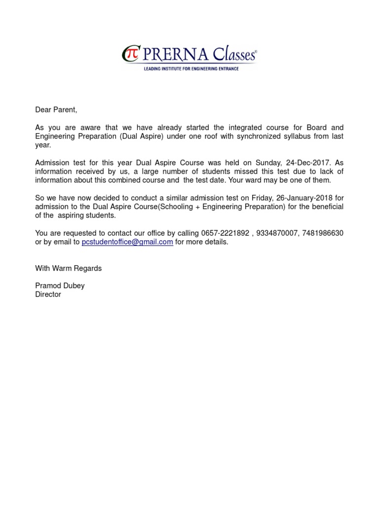 Dual Aspire Letter PDF