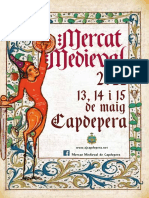 Programa Del Mercat Medieval de Capdepera 2022