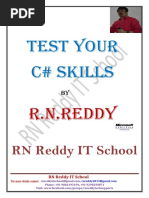 Test Your C# Skills