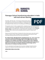 Ramagya School Transforming Education in India With Tech-Driven Learning