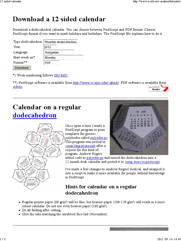 a-12-sided-calendar-dodecahedron-pdf-software-engineering
