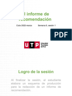 S05. s1 - Informe de Recomendación