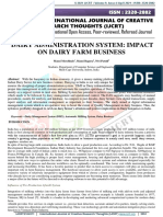 Dairy Administration System: Impact On Dairy Farm Business: Abstract
