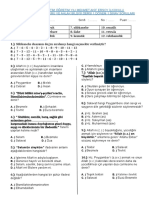 Sınıf Din Kül 1D1Y - 3