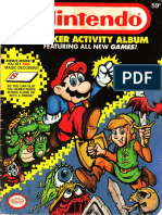 Nintendo Sticker Activity Album (1989)