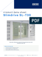 Slimdrive SL-T30: Product Data Sheet