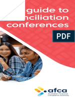 A Guide To Conciliation Conferences