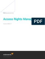 Access Rights Manager: Release Notes