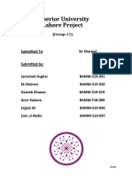 Superior University Lahore Project: (Group-11)