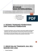 Prosedur Dasar Pembayaran Internasional Kelompok 3