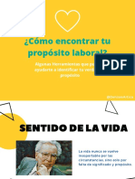 ¿Cómo Encontrar Tu Propósito Laboral