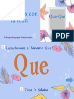 Juguemos Con La Letra Que - Qui