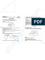 2 TD Et Exercices Corrigés D'électronique Analogique SMP Semestre S5