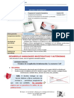 Técnicas de recopilación de información: La encuesta CAP