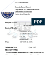 Project Advisor Project Members: Department of Computer Science& Information Technology