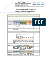 Jadwal Survei Akreditasi SNARS Edisi 1 RSUD Brigjend H Hasan Basry Kandangan-1