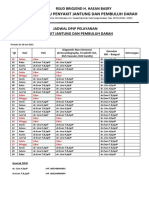 JADWAL DPJP PELAYANAN