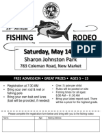 Fishing Rodeo Flyer 2022