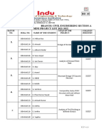 Mini Project Details Civil A&b - 2018-2022