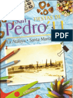 Programa Fiestas de San Pedro - Atalaya de Santa M de Guía