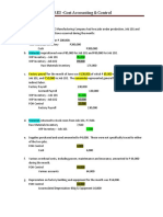 Exercise 2 - Job Order Costing