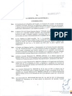Tarifario Reforma 2015 Acuerdo 00005251 Registro Oficial 495 Del 7 de Mayo