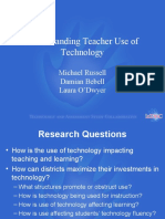Understanding Teacher Use of Technology: Michael Russell Damian Bebell Laura O'Dwyer