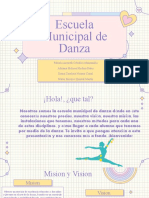 Escuela Municipal de Danza Presentacion