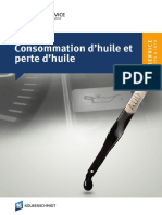 Consommation Dhuile Et Perte Dhuile - MotorService