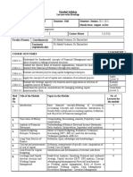 16B1NHS433 - Financial Management - Course Description - Odd 2021