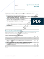 Questionnaire Audit Dir Copie Courtoisie 2018-02-07