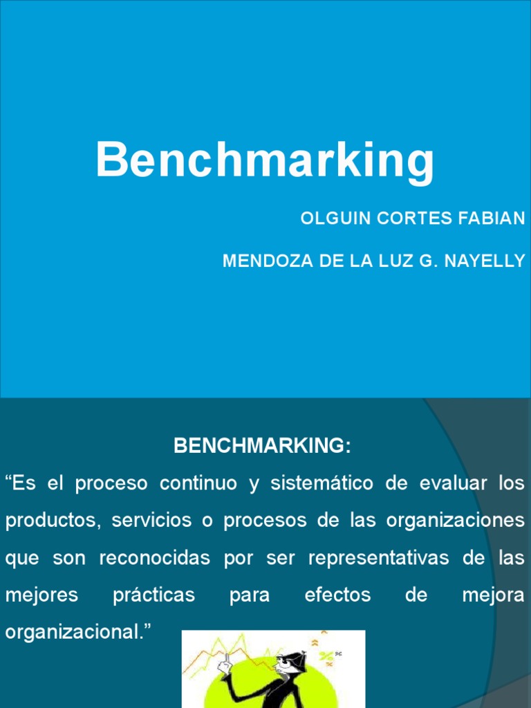 BENCHMARKING | PDF | Benchmarking | Informática