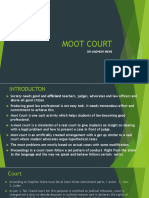 Moot Court Unit-III