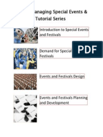 Managing Special Events & Festivals Tutorial Series